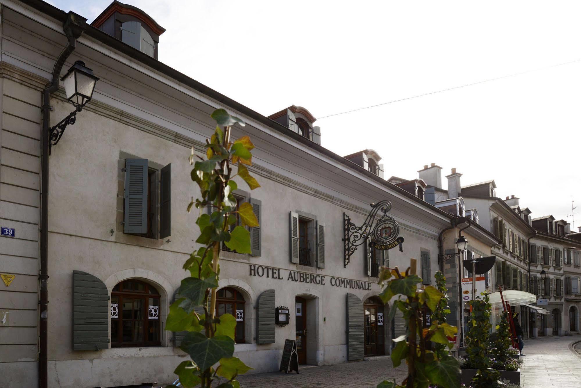 Auberge Communale De Carouge Ginebra Exterior foto